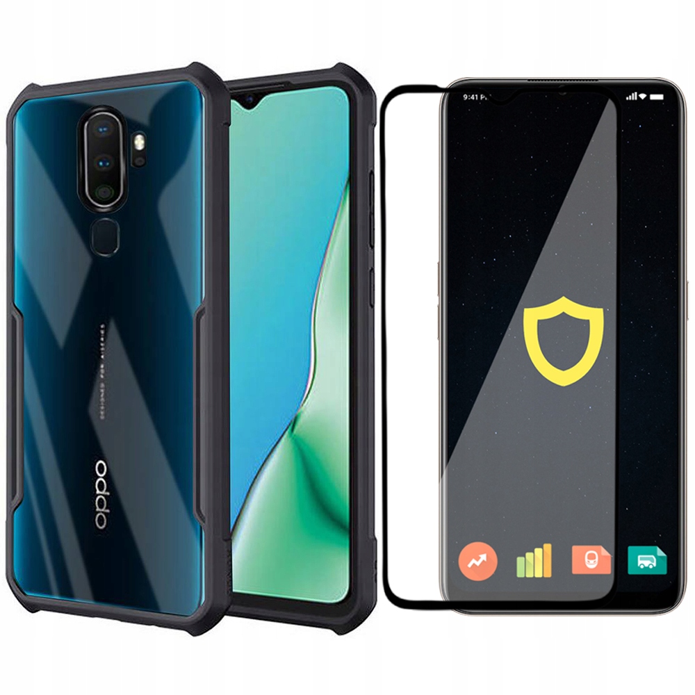 

Etui Beetle Pancerne Do Oppo A5/A9 2020 Szkło