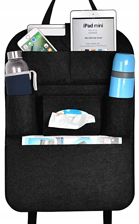 

Organizer Na Tył Fotela Samochodowego Osłona Fotel