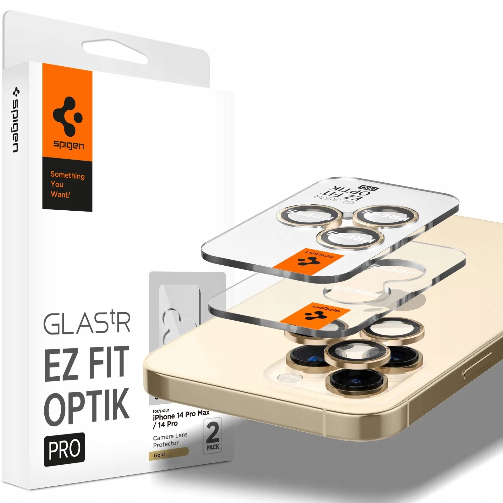 

Szkło Spigen na obiektyw do iPhone 14 Pro Max