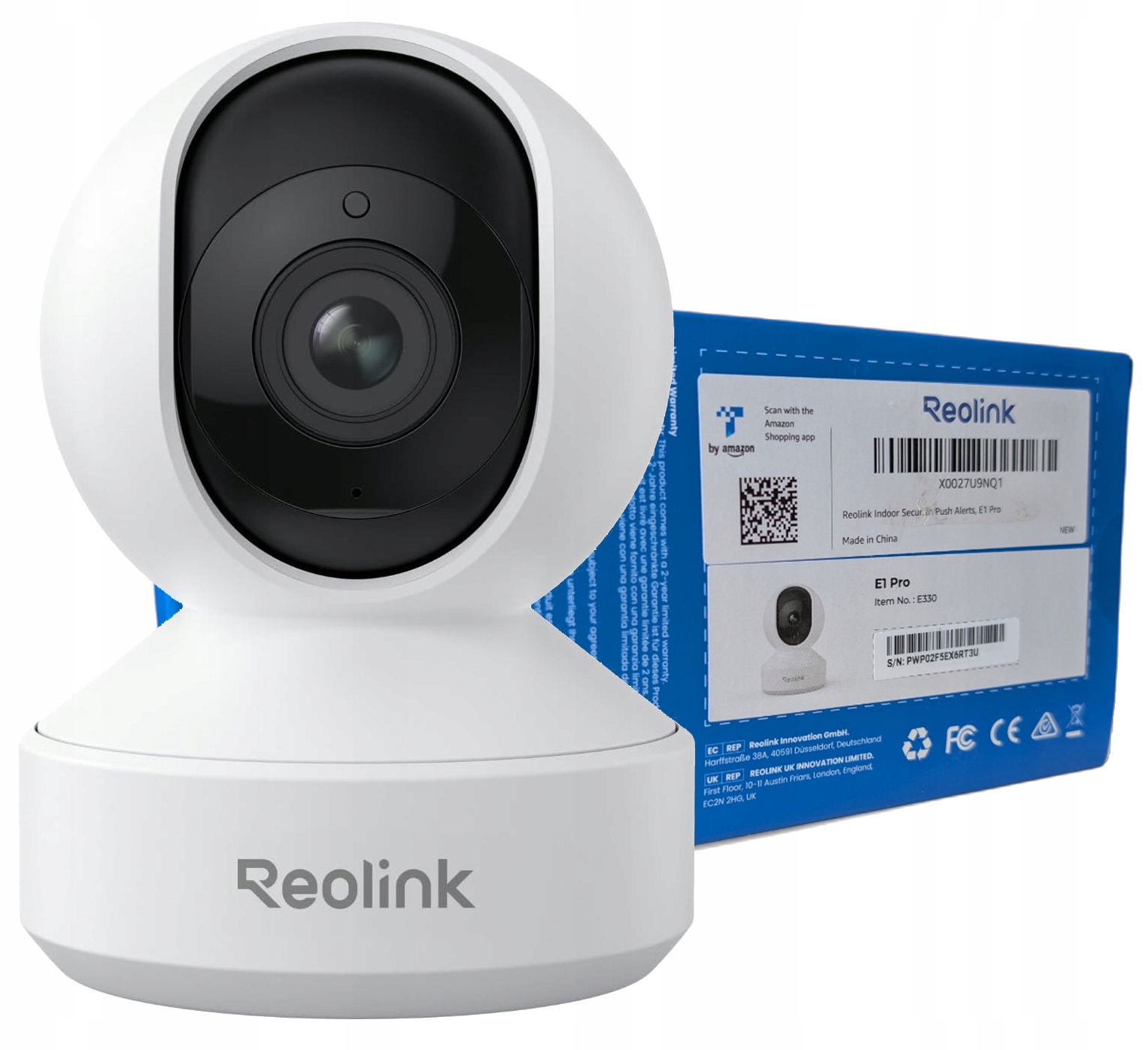 Ip Kamera Reolink E1 Pro E330 5 Mpx, Noční Režim, Detekce Pohybu, Obousměrná