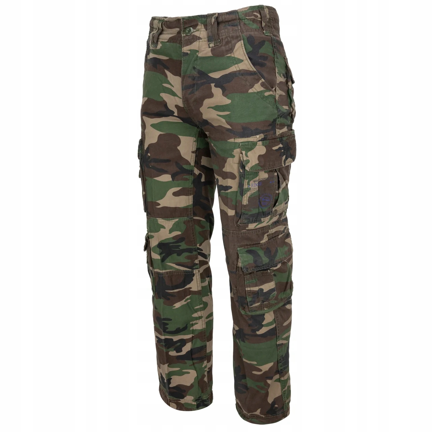 Kalhoty Brandit Pure Slim Fit Woodland L