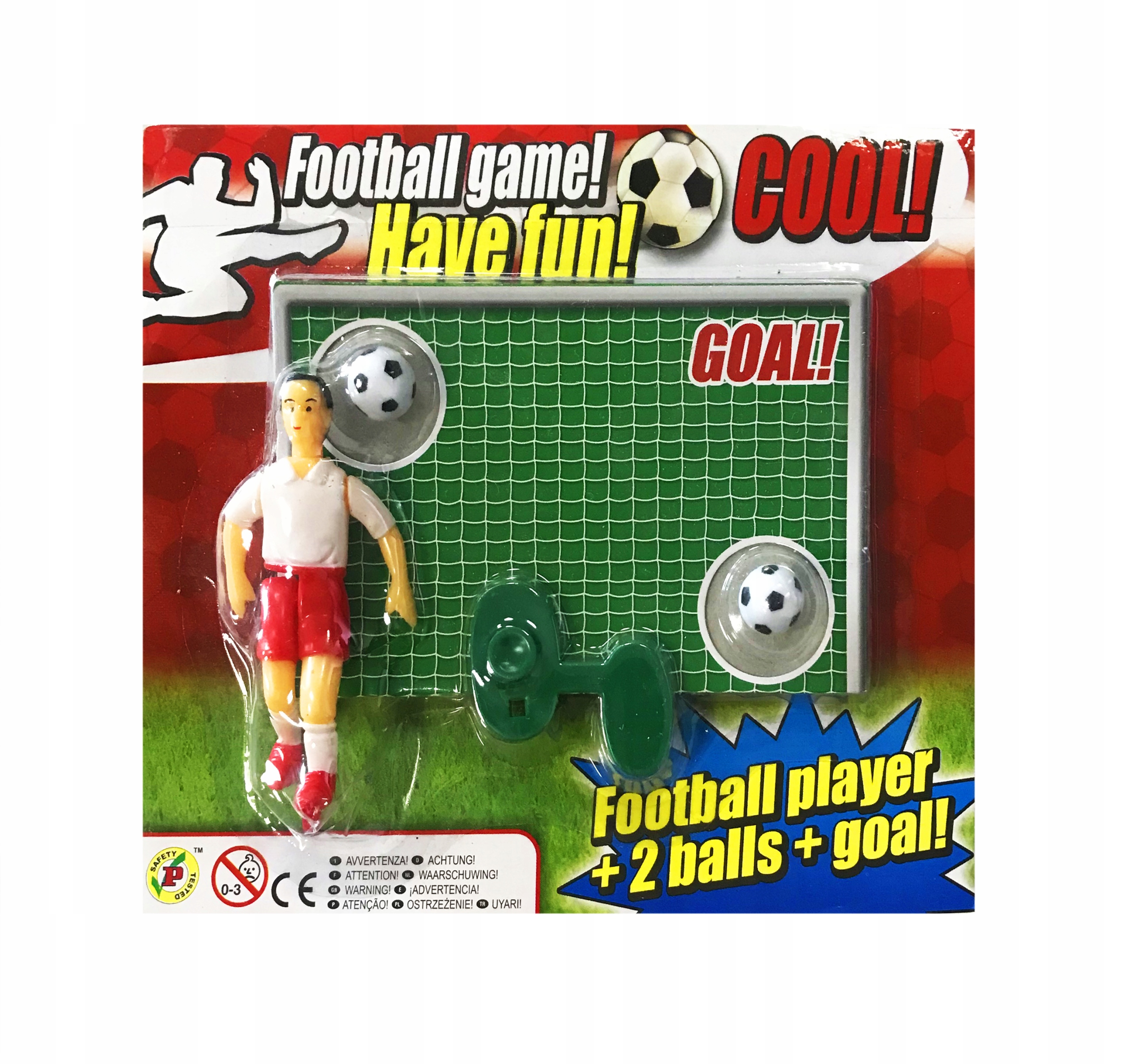 PIŁKA NOŻNA BRAMKA PIŁKI PIŁKARZ ZABAWKA AKCESORIA