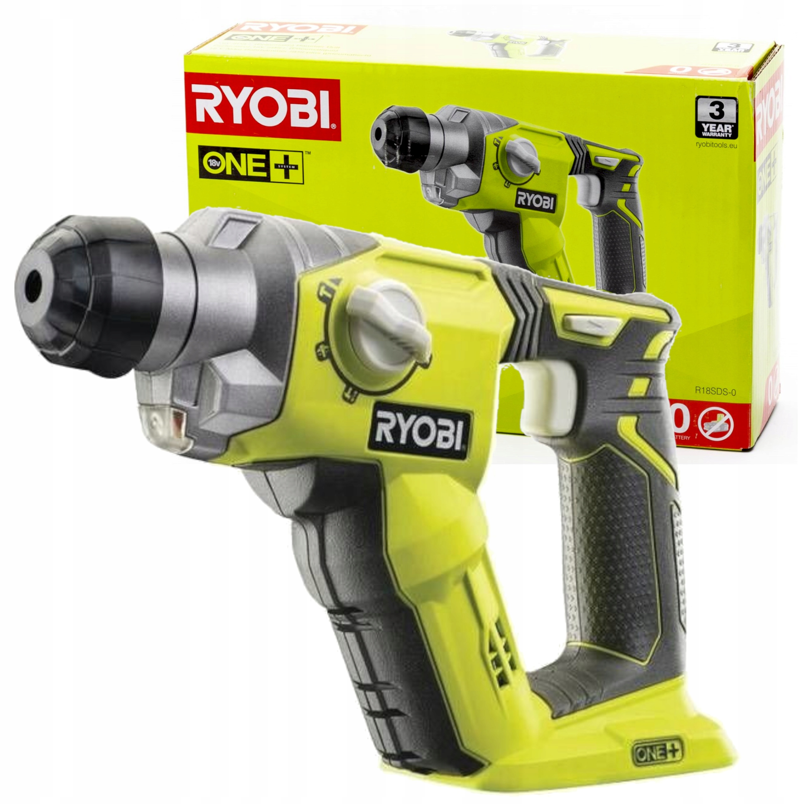 Příklepová Vrtačka Sds+ 18V Ryobi R18SDS 5133002305