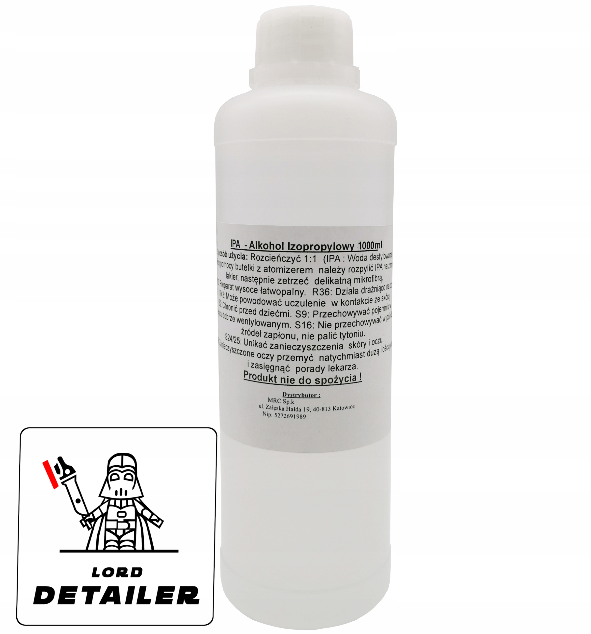 

Ipa Alkohol Izopropylowy 99% odtłuszcza lakier 1 L