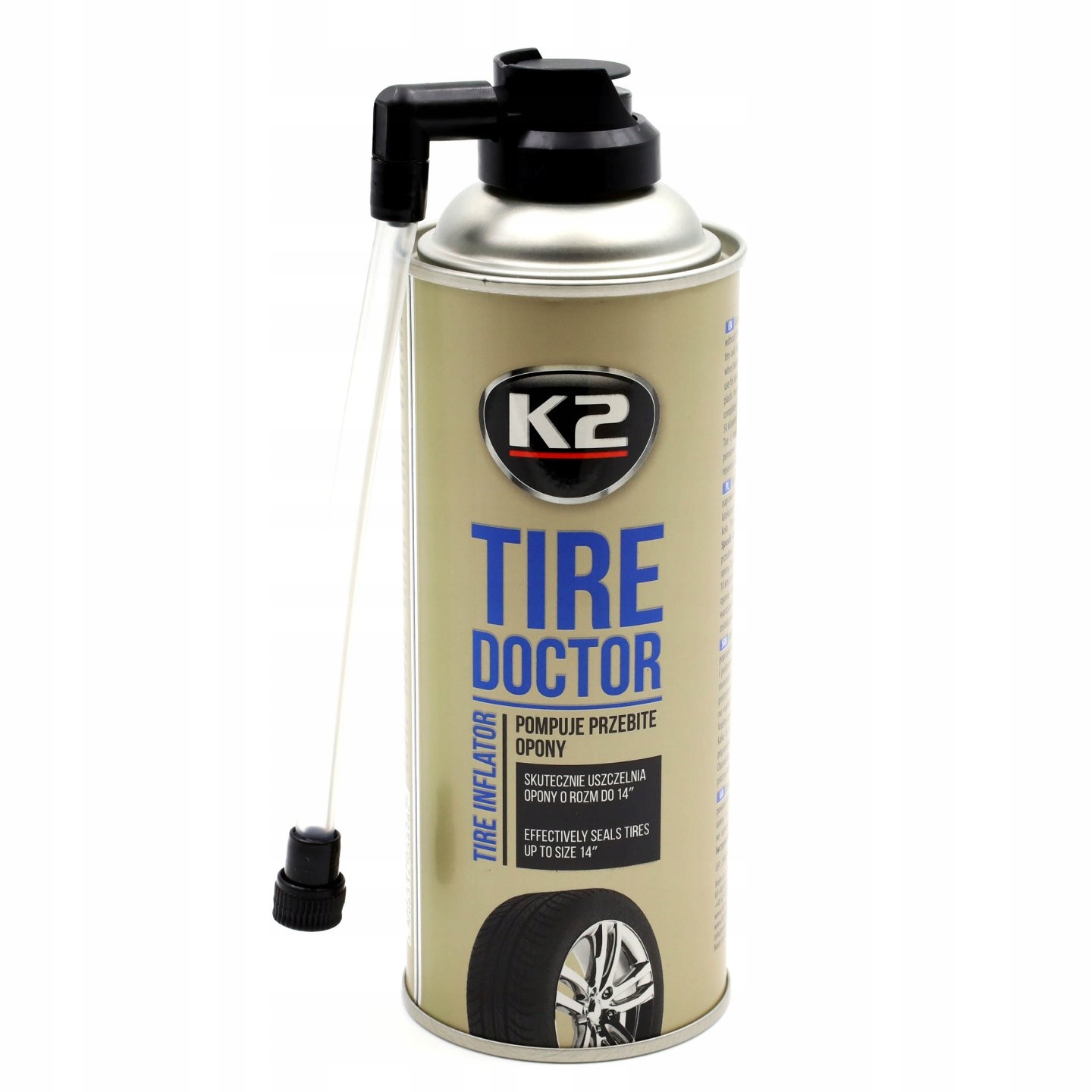 

Koło Zapasowe w sprayu K2 Tire Doktor 14"