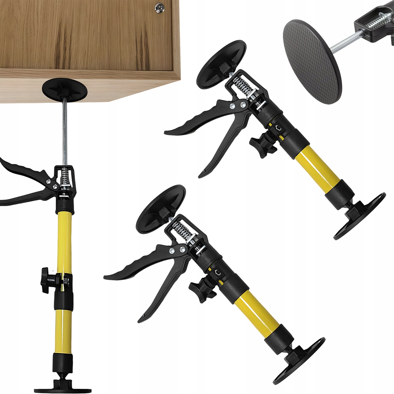 Sada Dvou Teleskopických Podpěr S Nastavitelnou Výškou 115-290 CM