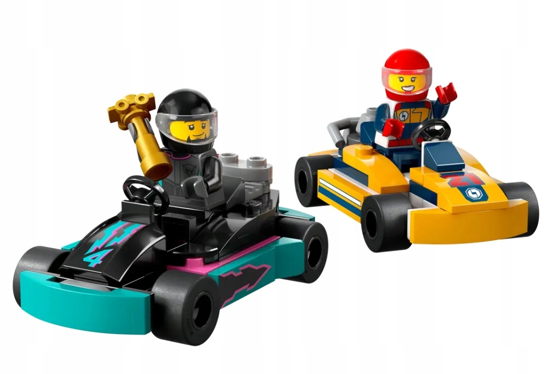 LEGO CITY Gokarty i kierowcy wyścigowi 60400 klocki 99 el.