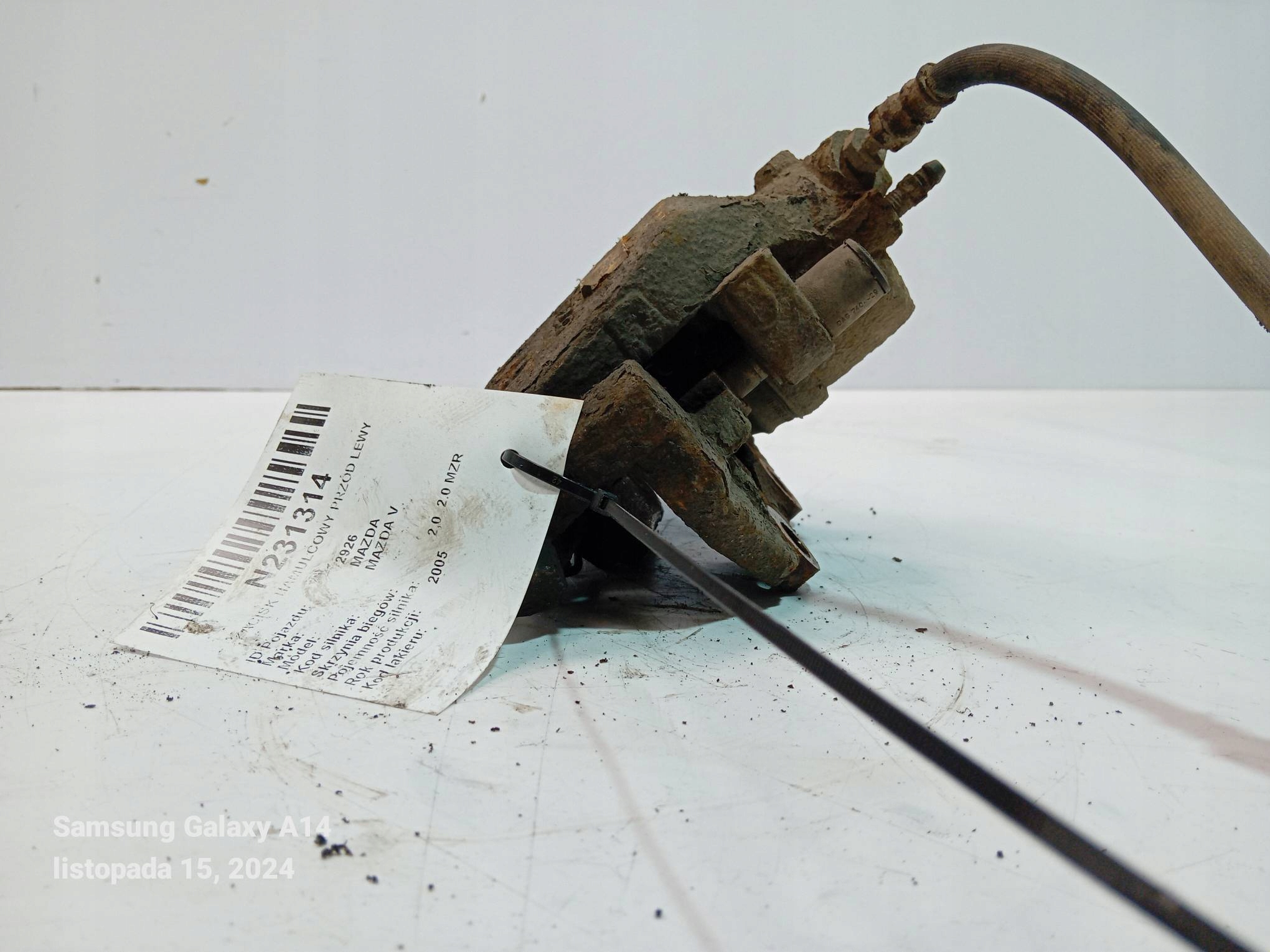 caliper brake front left 2.0 MAZDA 5 and CR