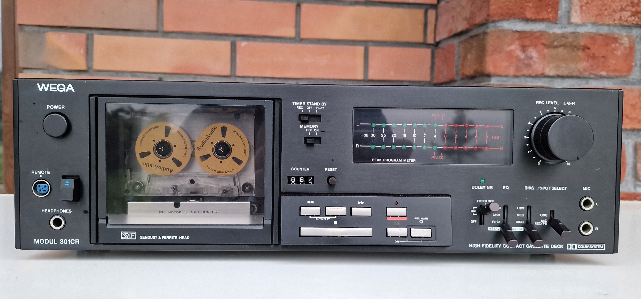 magnetofon WEGA casette deck Modul 301 CR Kod producenta Modul301CR