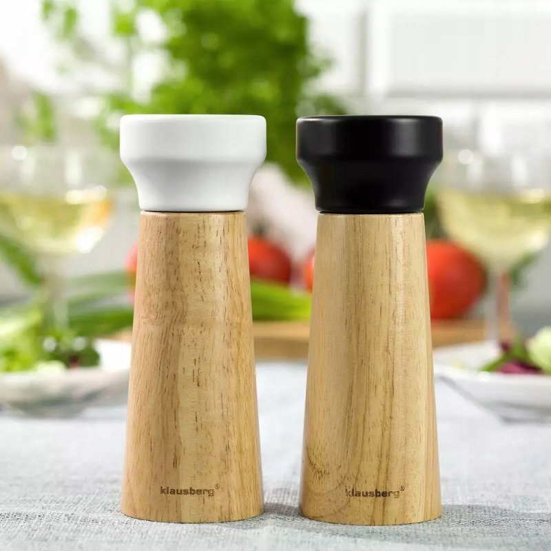 ZESTAW MŁYNKÓW DO PIEPRZU I SOLI KLAUSBERG KB-7560 Młynek ręczny