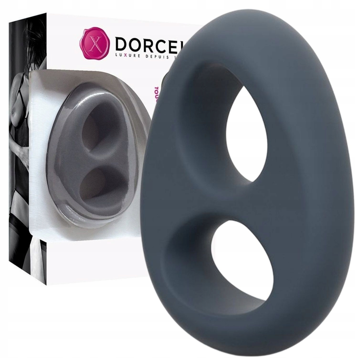 

Pierścień erekcyjny na penisa i jądra, Dorcel