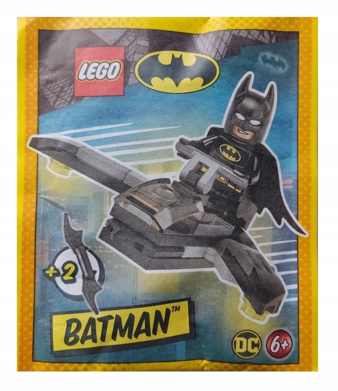 Lego Heroes Minifigure Polybag Batman with Jet #212326