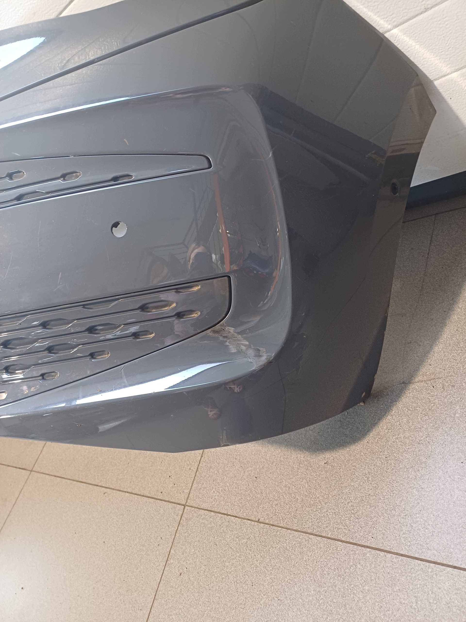 bumper front front VW T7 7T0807221C 6 X PDC