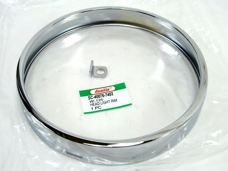 

Ramka lampy opaska obejma chromowana Wsk 125 3 175