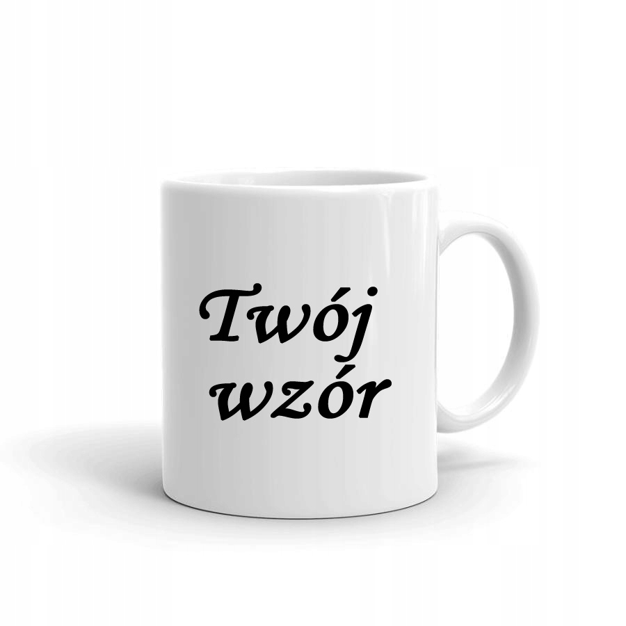 

Personalizowany Kubek z twoim wzorem podziękowania