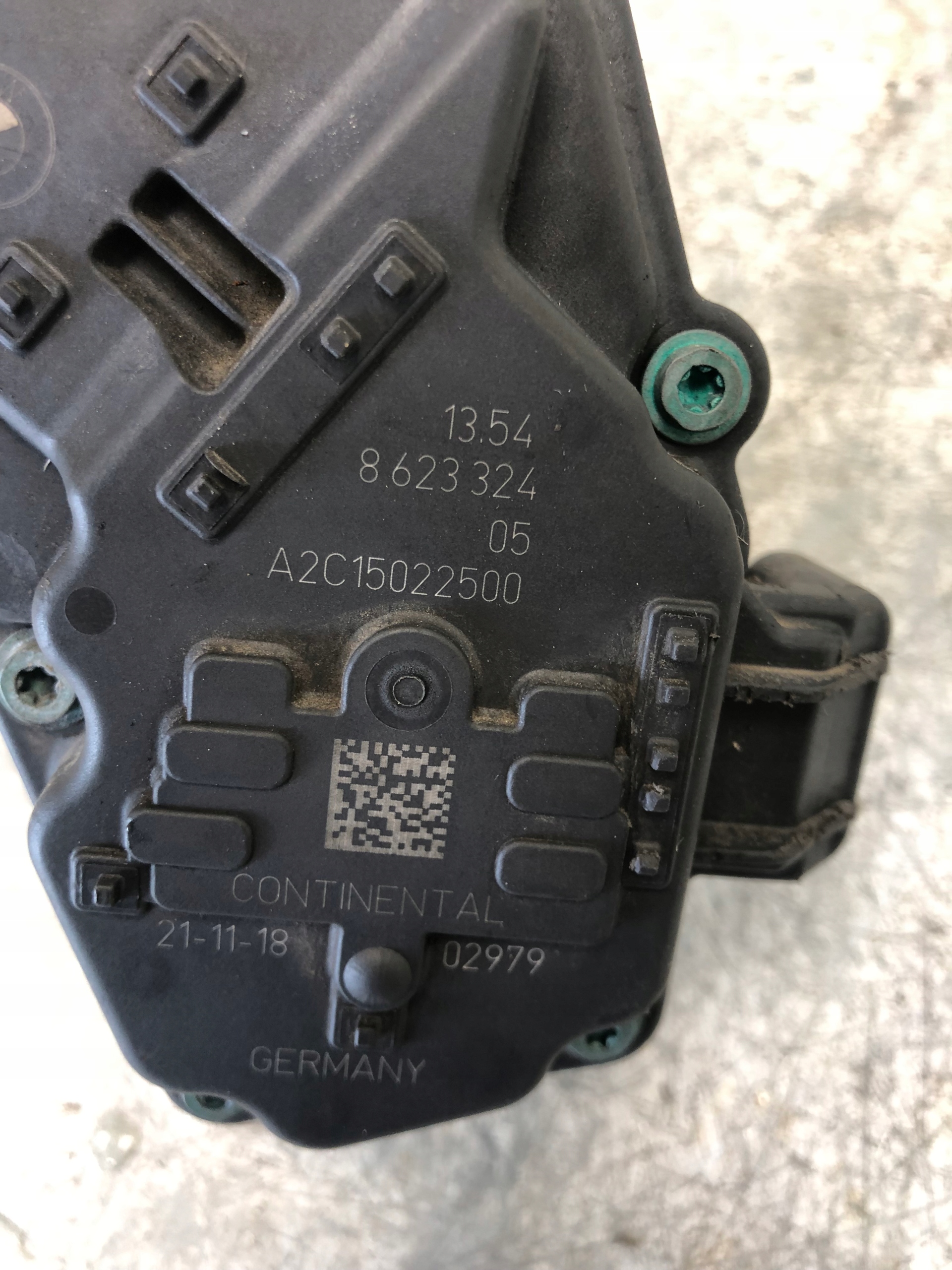 valvola a farfalla BMW F21 2.0 8623324