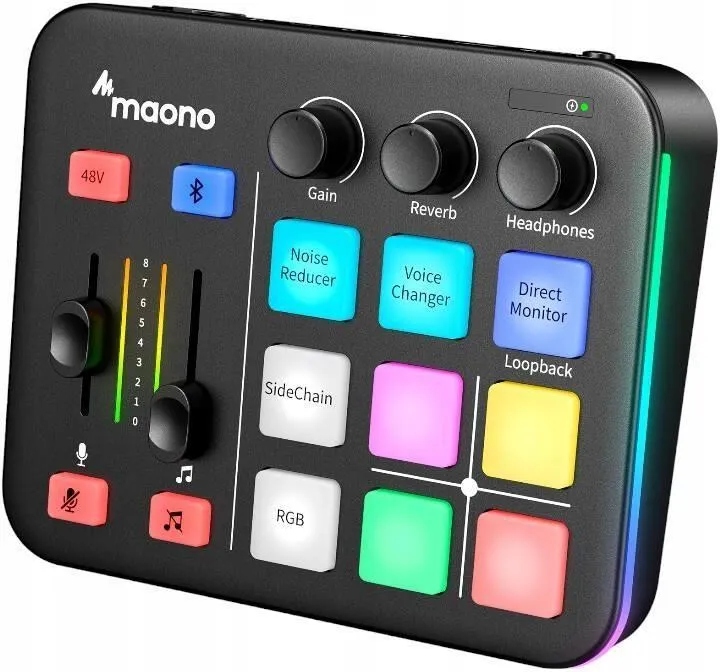 Externá zvuková zvuková karta Maono G1 Neo Hudobná Bluetooth Usb Xlr