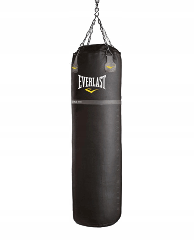 Everlast Skórzany Worek Bokserski 115 x 46 cm 55 kg