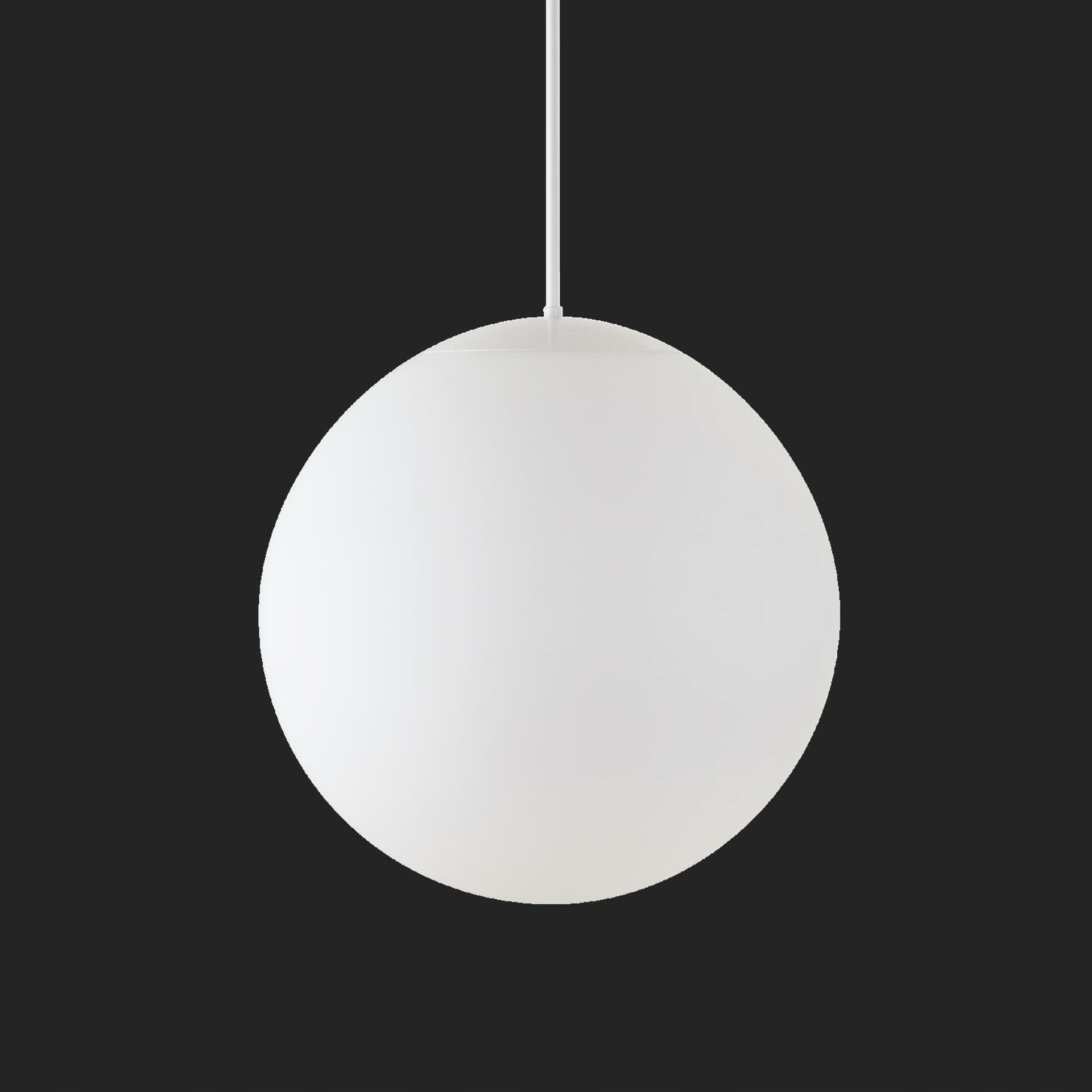 Osmont 62051 Adria P4 Hp závesné sklenené svietidlo biela IP40 3000 K 58W Led