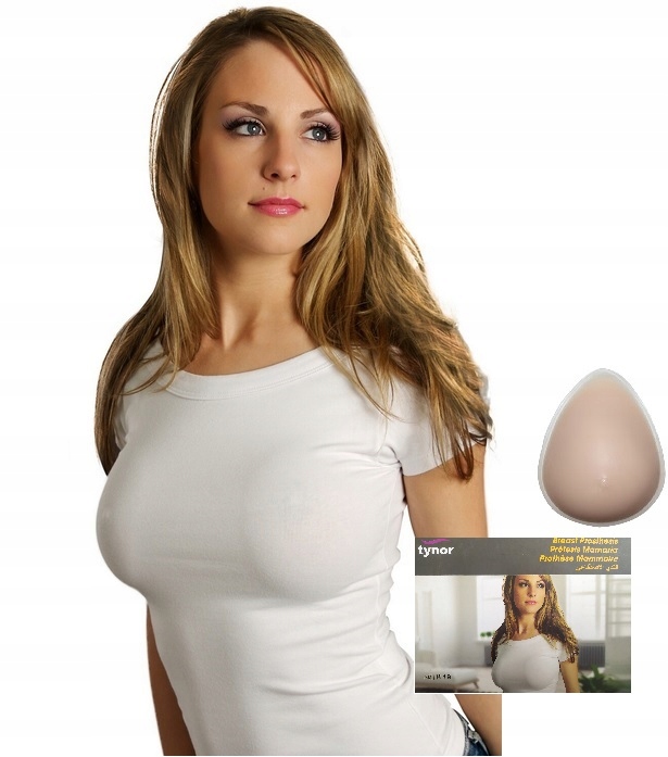 Protéza na prsa Přírodní vzhled Silikon 32B 250 g