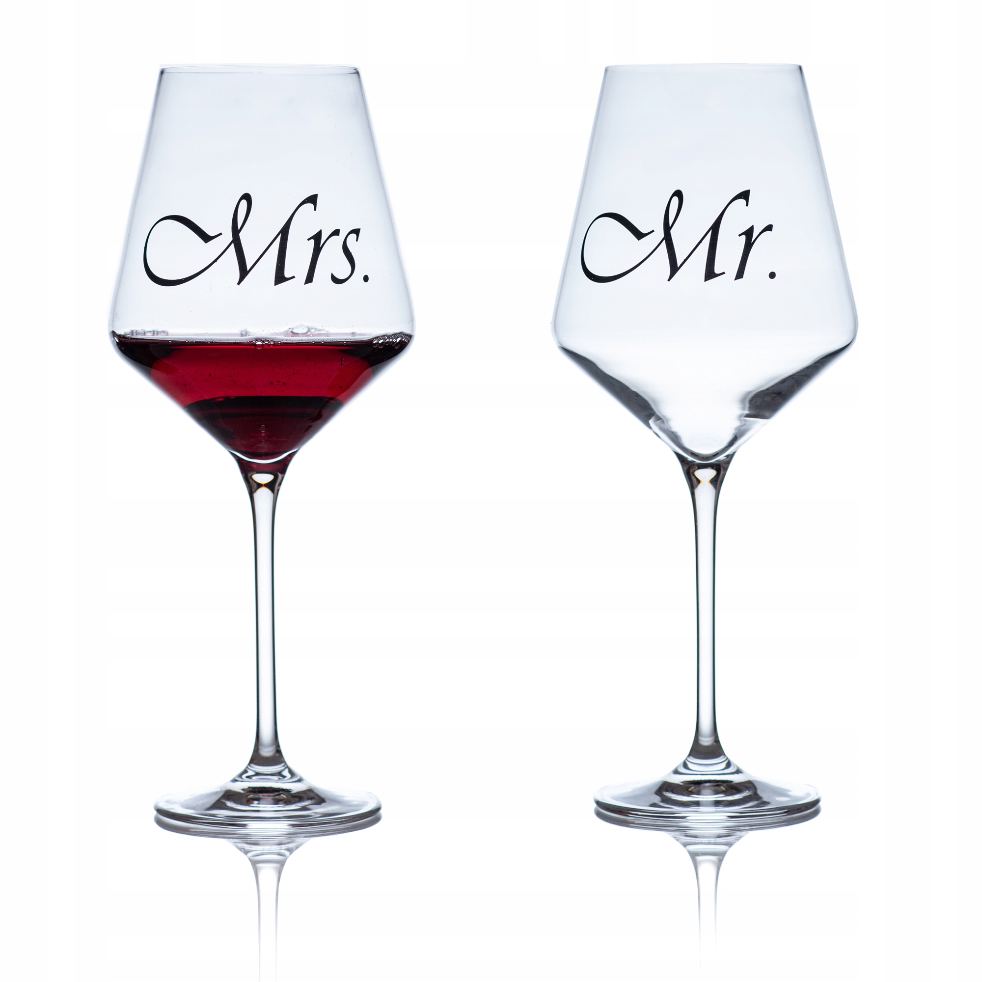 

Kieliszki do wina czerwonego 550ml Mr Mrs Krosno