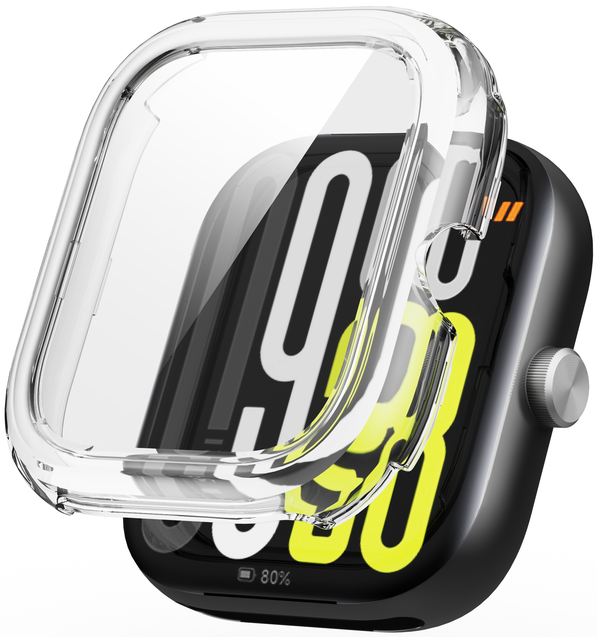ETUI OCHRONNE CASE + SZKŁO HARTOWANE 2W1 DO XIAOMI REDMI WATCH 5 |BEZBARWNE