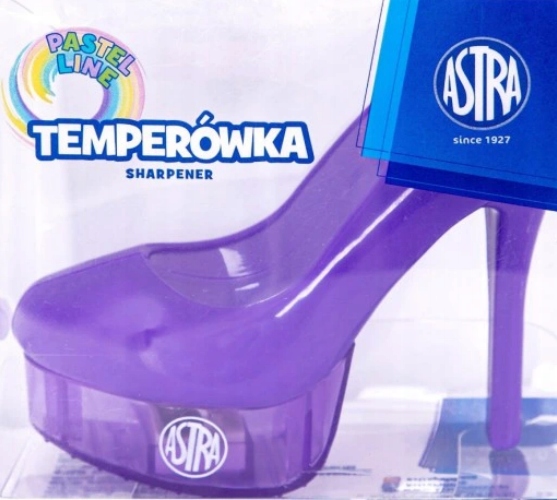 

Temperówka W Kształcie Buta Astra Z Pojemnikiem