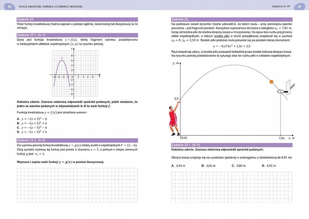 Nowa Matura 2024 Matematyka Liceum/Technikum Repetytorium Maturalne Greg ISBN 9788381860611