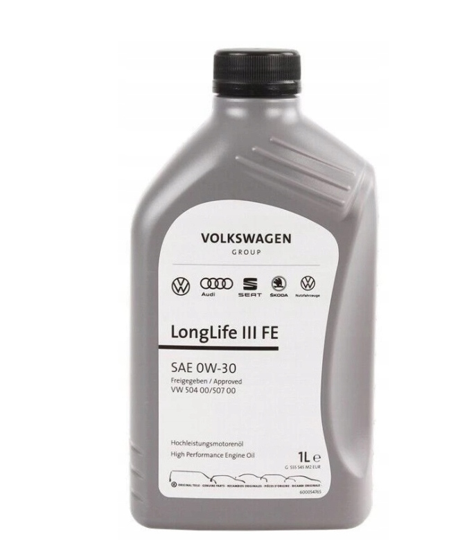 Volkswagen LongLife III Olej Silnikowy Vag 0W30 1L 504 00/507 00