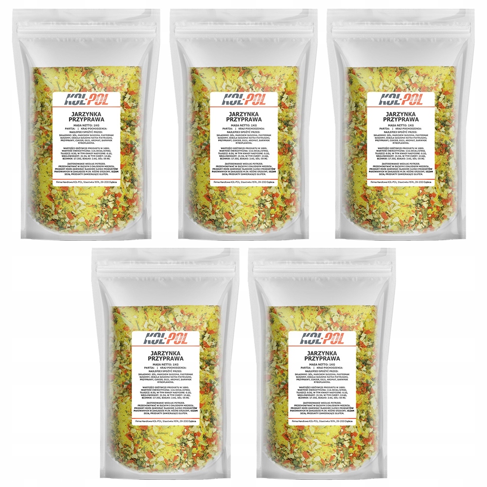 Jarzynka 5kg Uniwersalna przyprawa warzywna Kol-pol