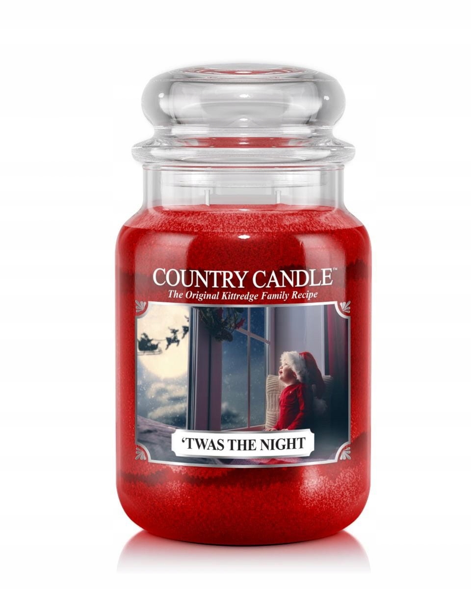 Tradiční parafínová svíčka Twas the Night Country Candle 1 ks