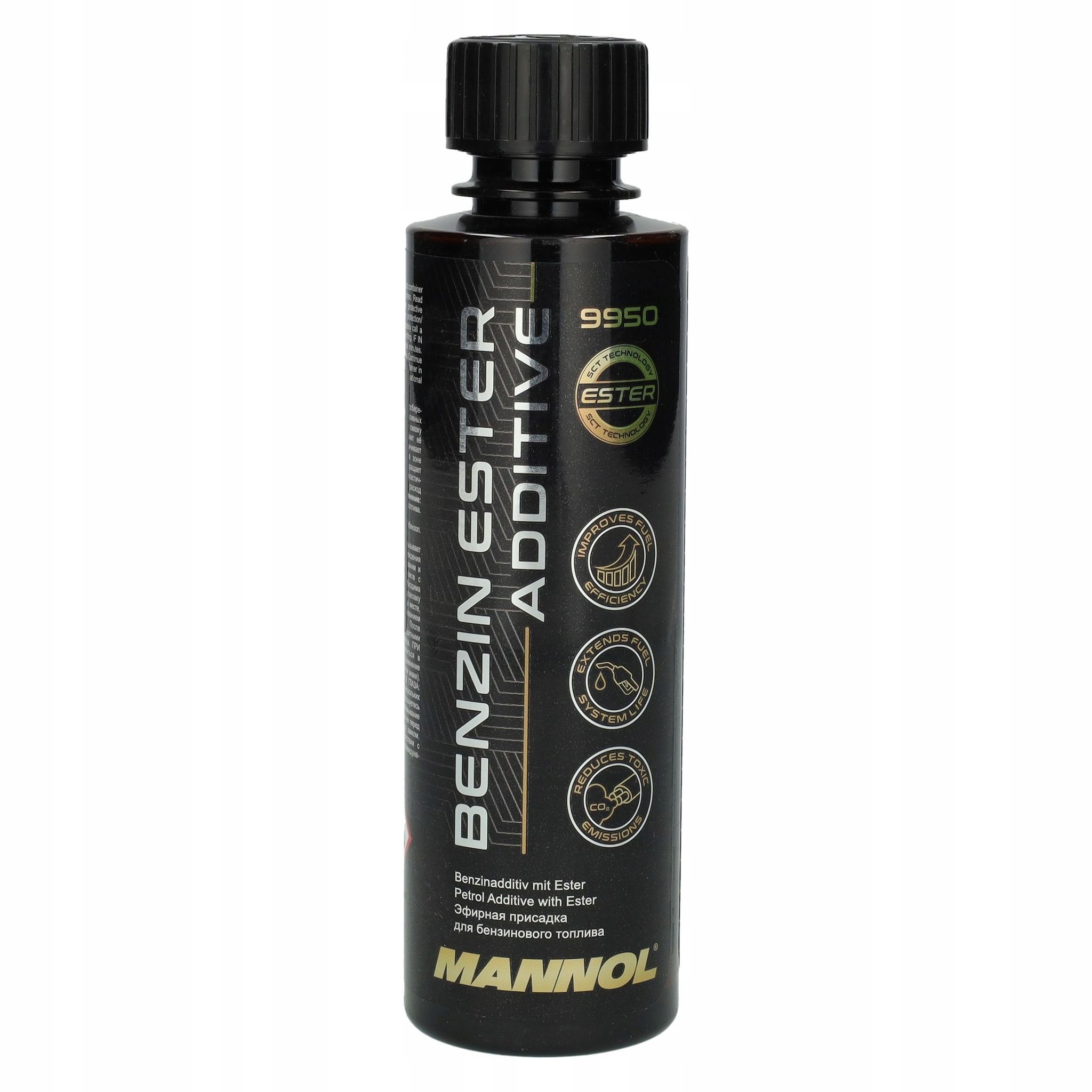 Dodatek do Paliwa Benzyny Mannol Benzin Ester Additive E10 250ml 9950