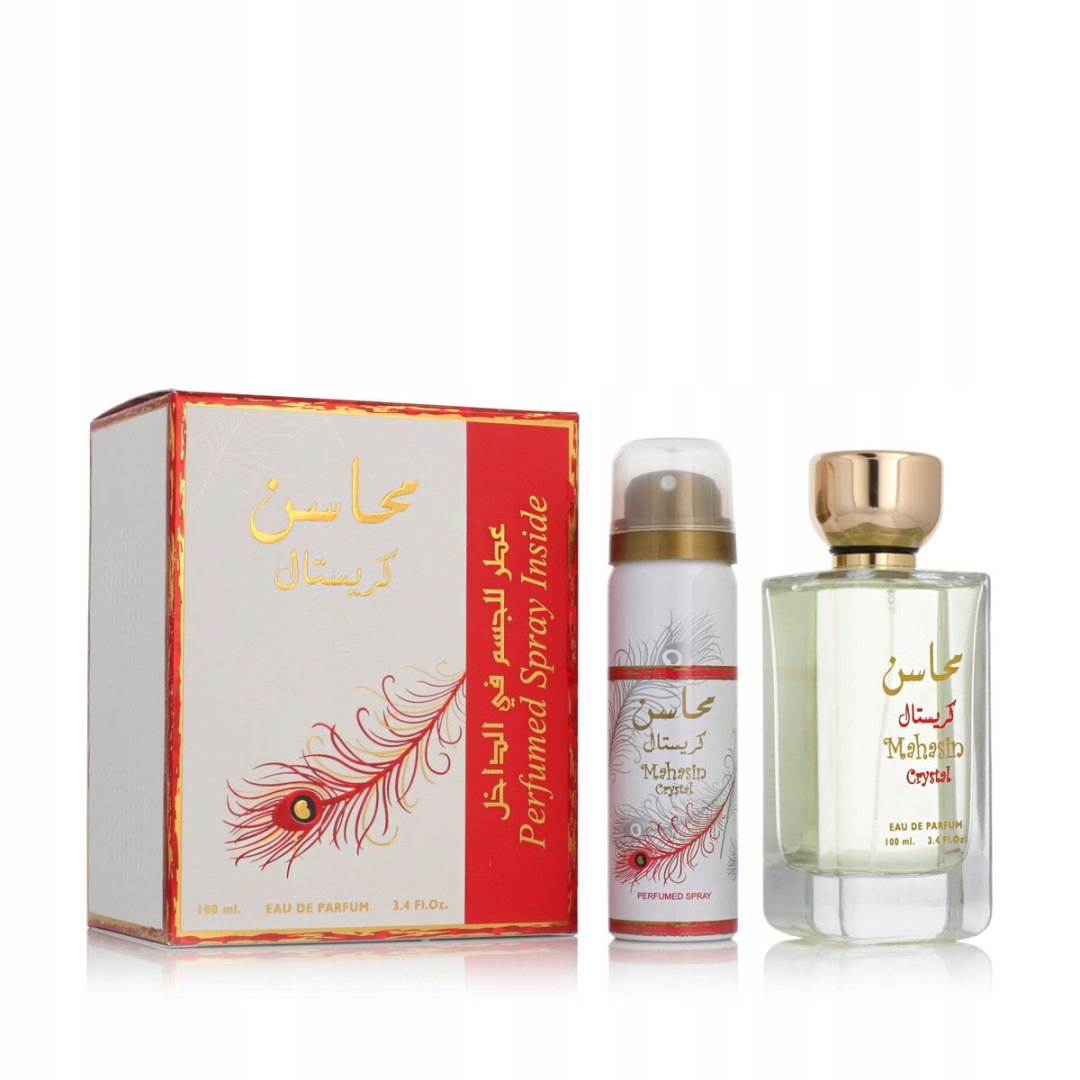 Sada parfémů pro ženy Lattafa Mahasin Crystal Edp 2 díly
