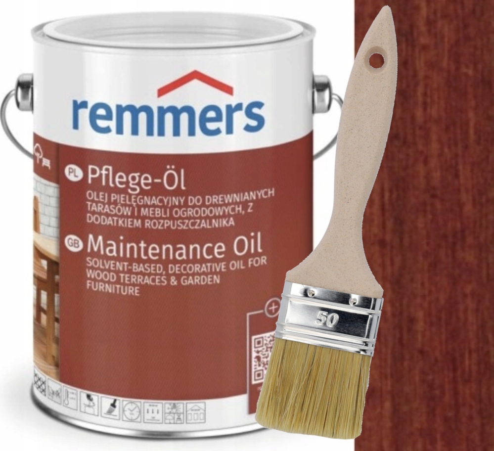 Olej do tarasów i mebli ogrodowych Remmers 5L Teak