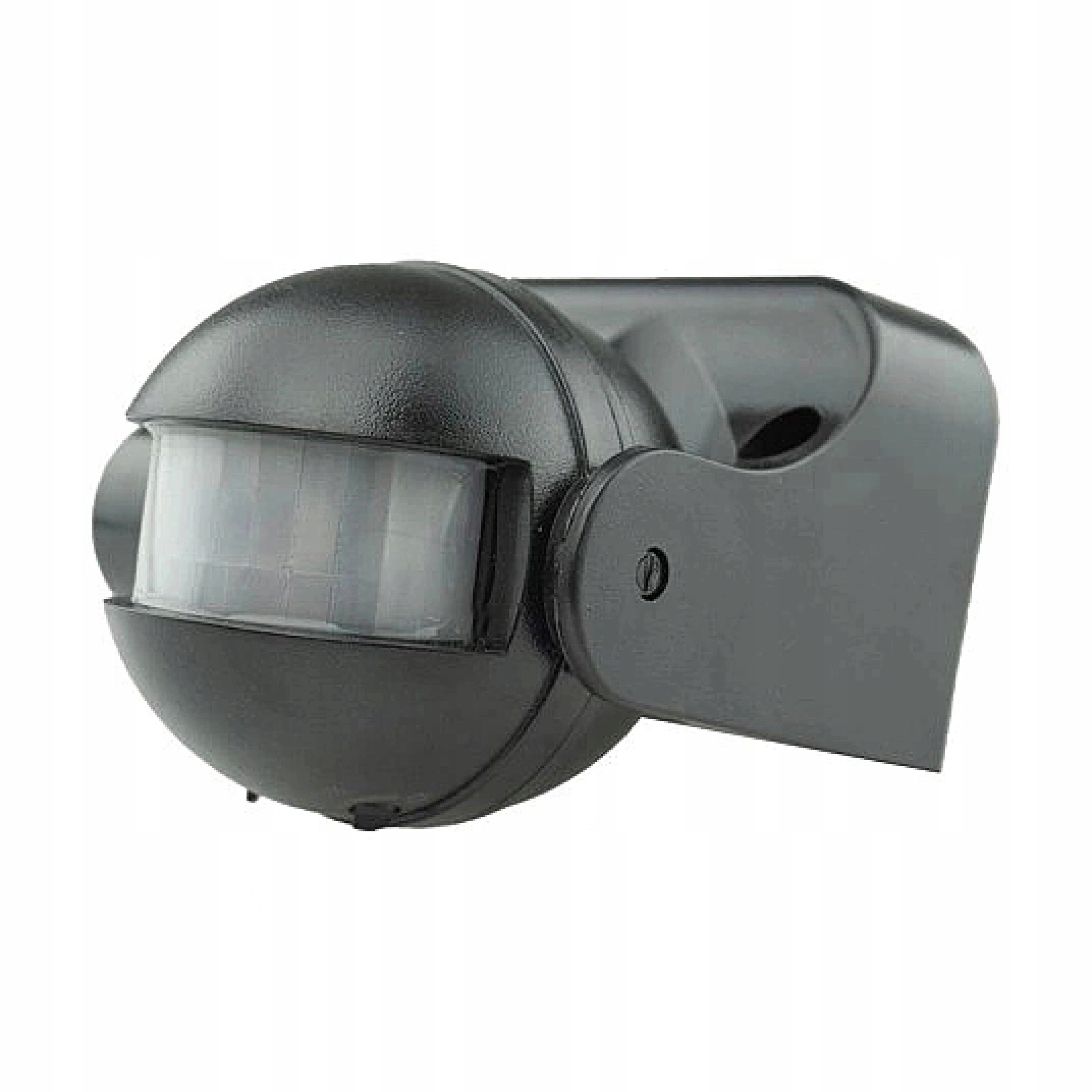 Czujnik Ruchu PIR Podczerwień Sensor Czarny Zasięg max 12m IP44 Regulacja Rodzaj inny