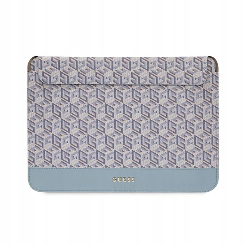 Guess GCube Stripes Sleeve – Pouzdro na notebook 14" (modré)