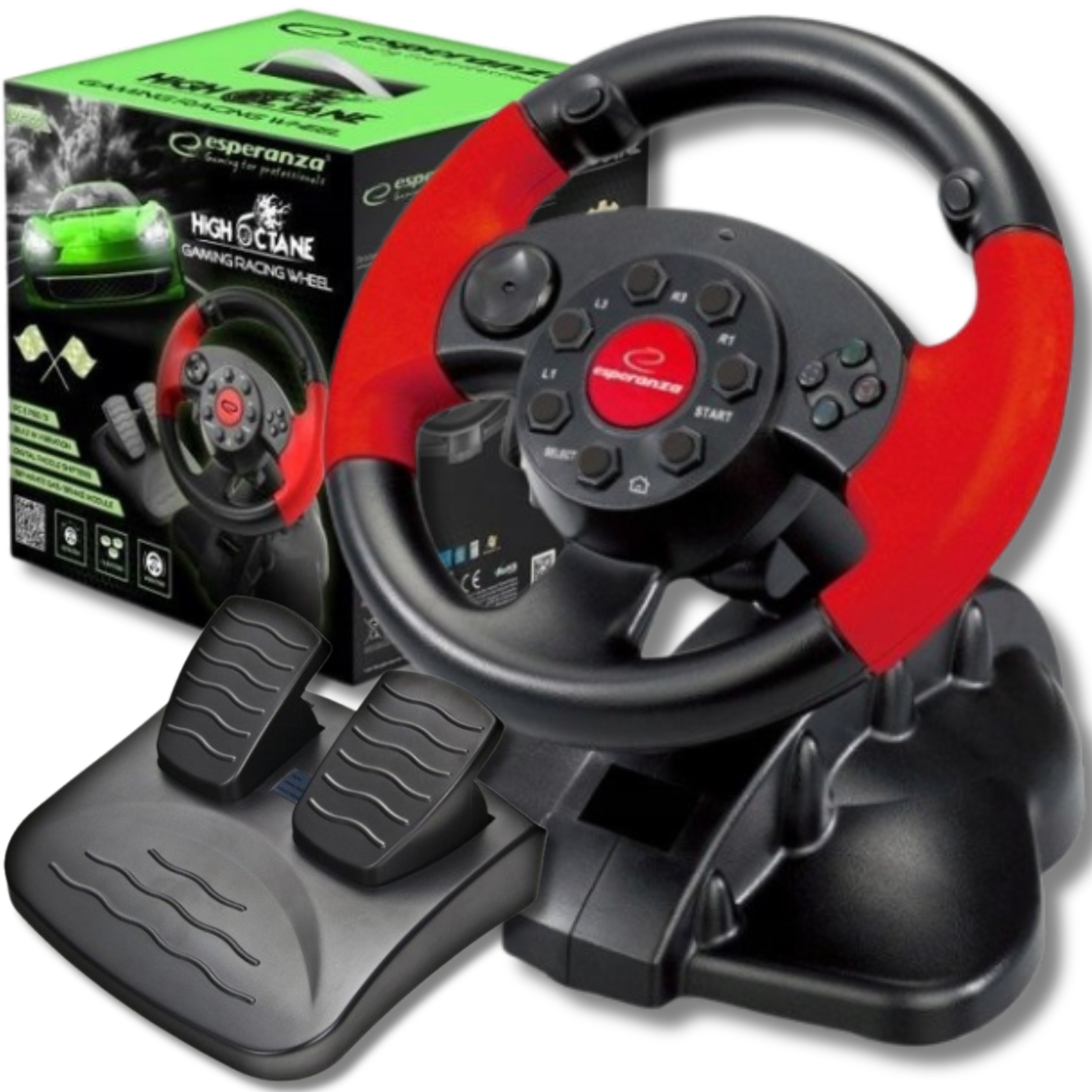 Kierownica i Pedału Gazu do Komputera Niska cena na Allegro