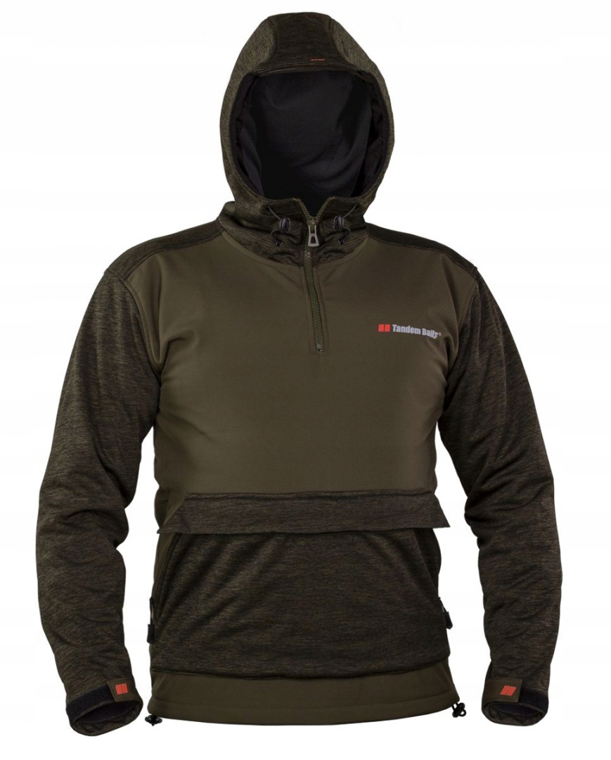 Tandem Baits Softshell Bluza z Kapturem S