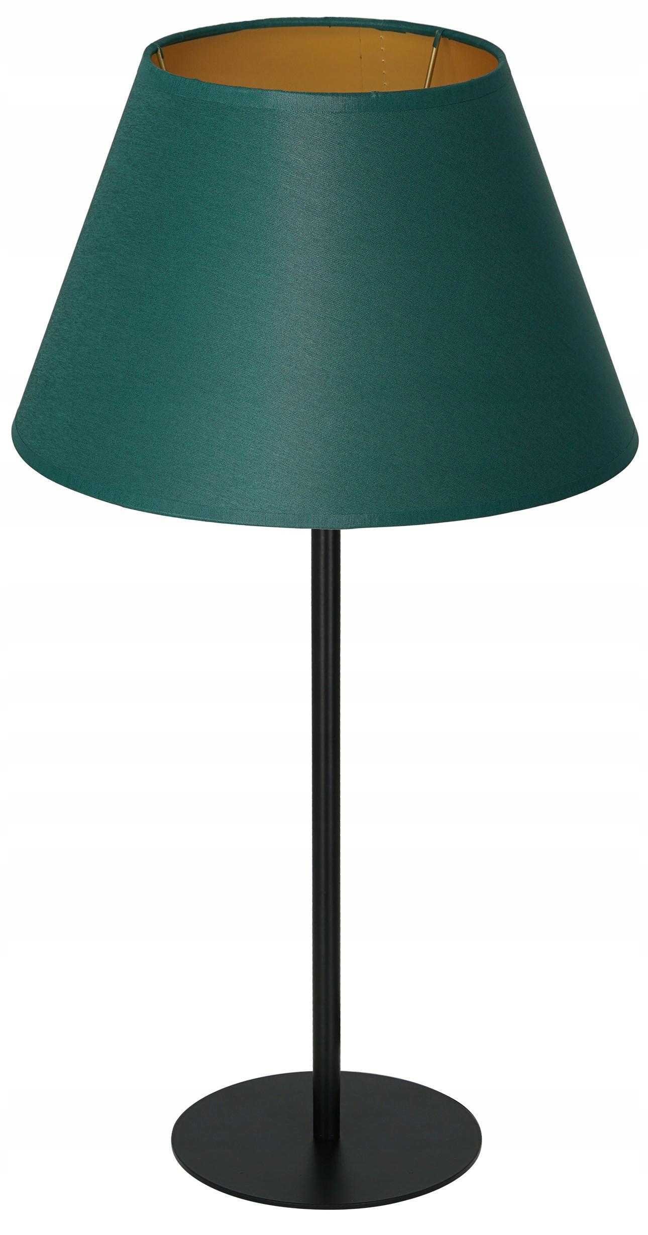 Stolová lampa Arden Zelená Zlatá elegantná dekorácia na komodu