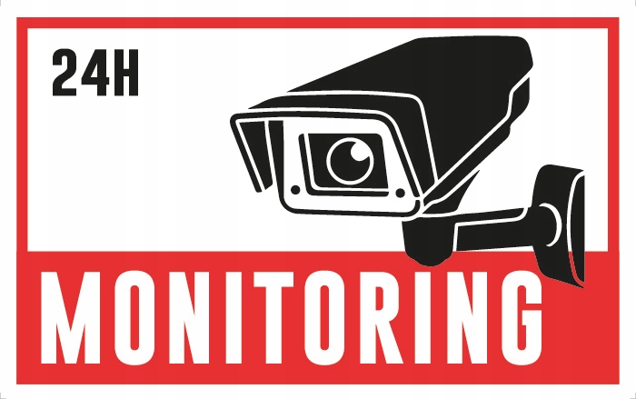 

Tabliczka monitoring 32x20 Teren Obiekt Parking