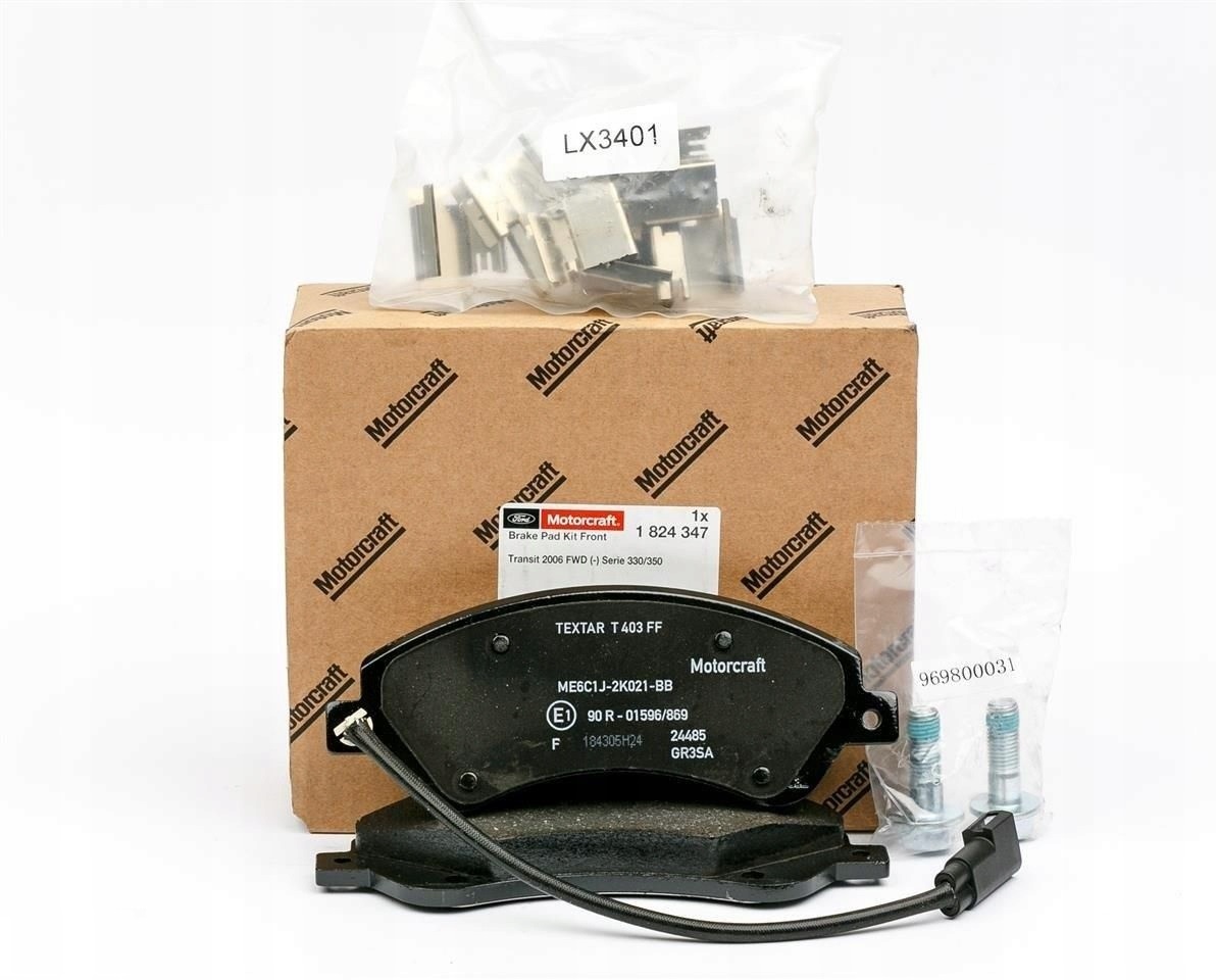 KLOCKI HAMULCOWE FORD TRANSIT 06-14 260/280/300 OE