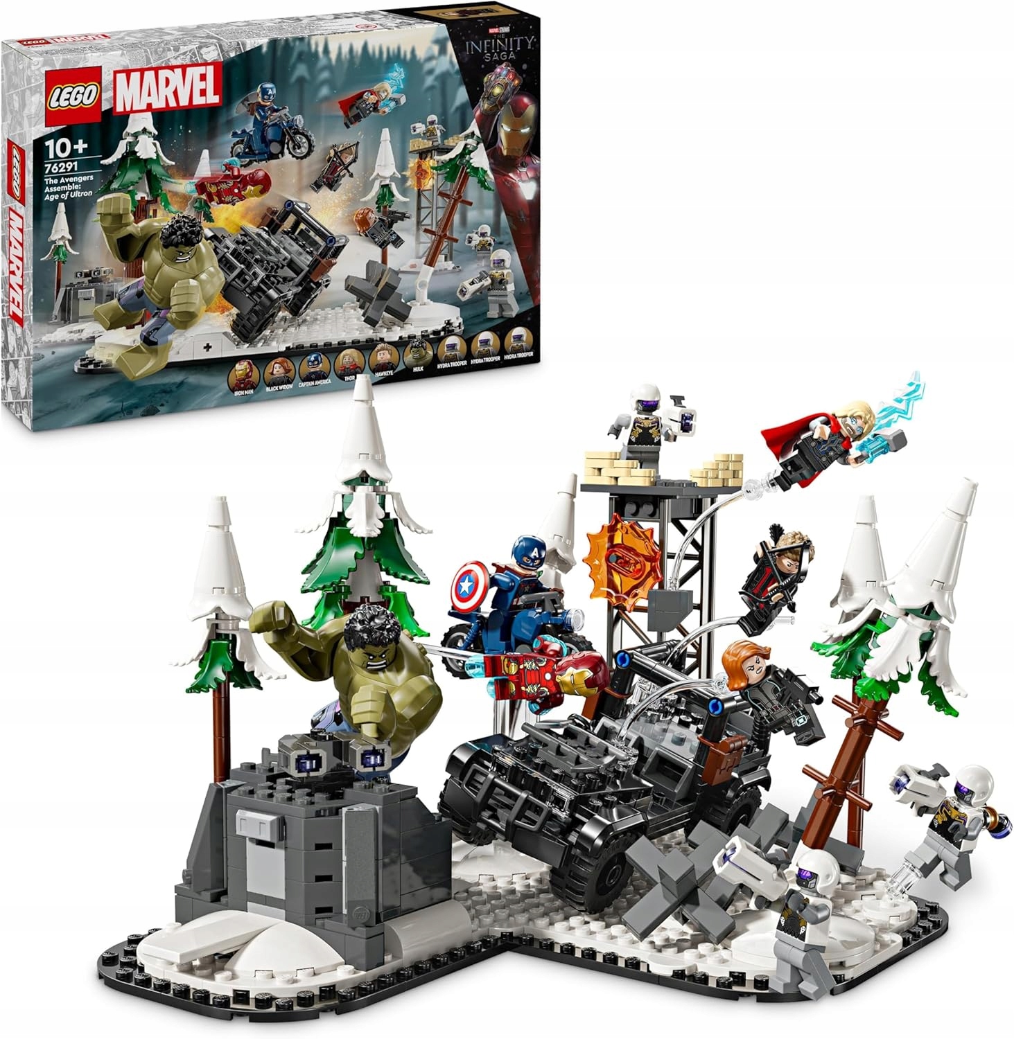 Lego Marvel Heroes Avengers: Ultronův čas 76291