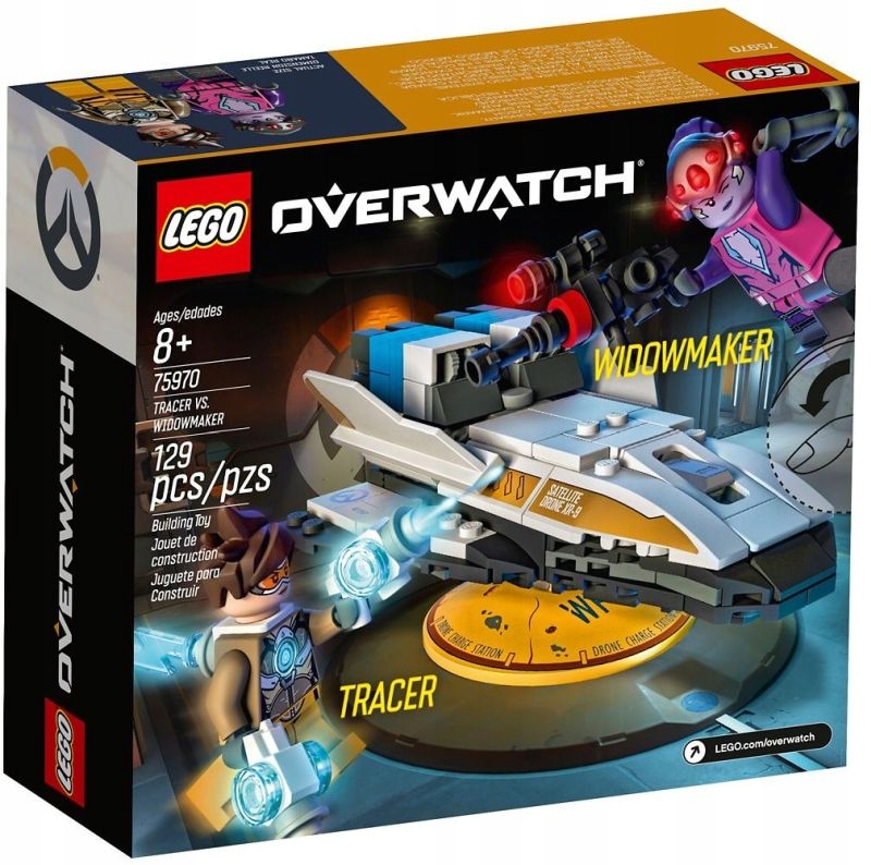 LEGO 75970 OVERWATCH SMUGA VS. TRUPIA WDOWA Marka LEGO
