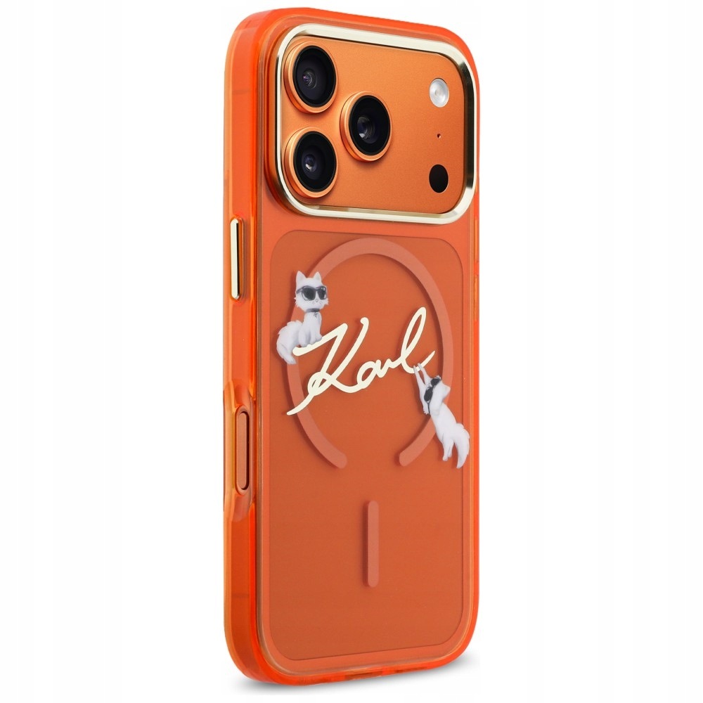Karl Lagerfeld IML MagSafe pokrowiec etui do iPhone 17 Pro Max 18 Pro Max