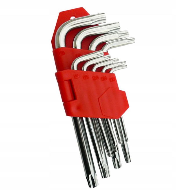 IMBUS GWIAZDKOWE KLUCZ TORX 9 SZT I4L61 ZESTAW IMB
