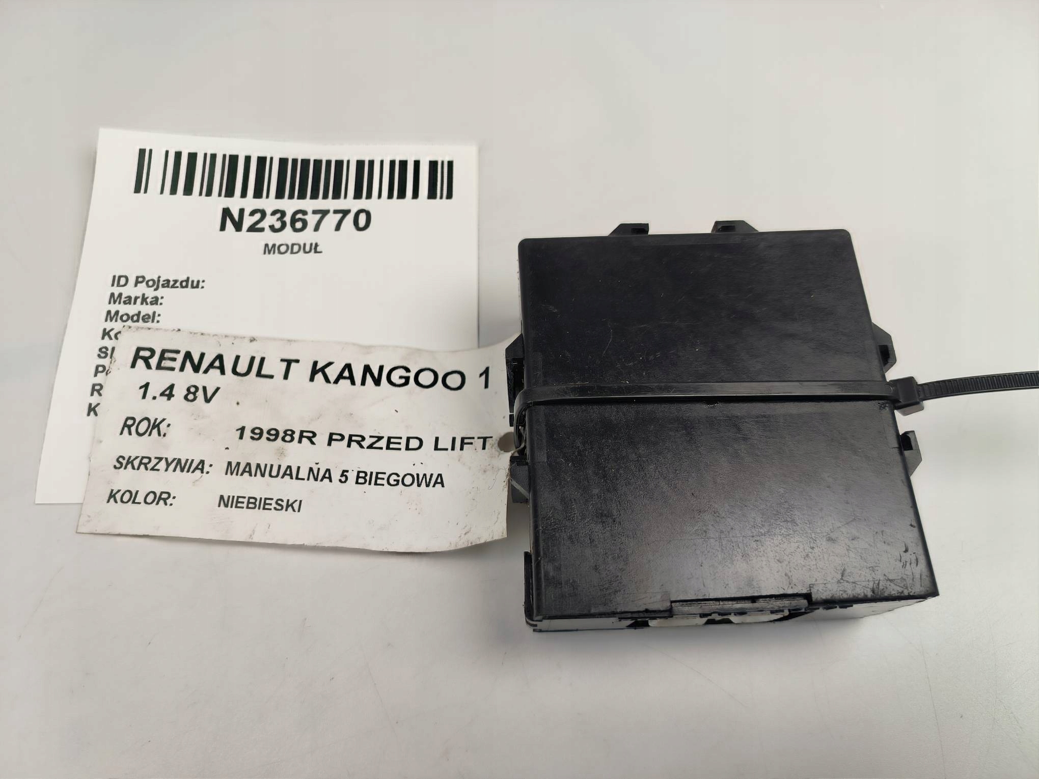 Module Central de la serrure 89741-B1030 RENAULT KANGOO