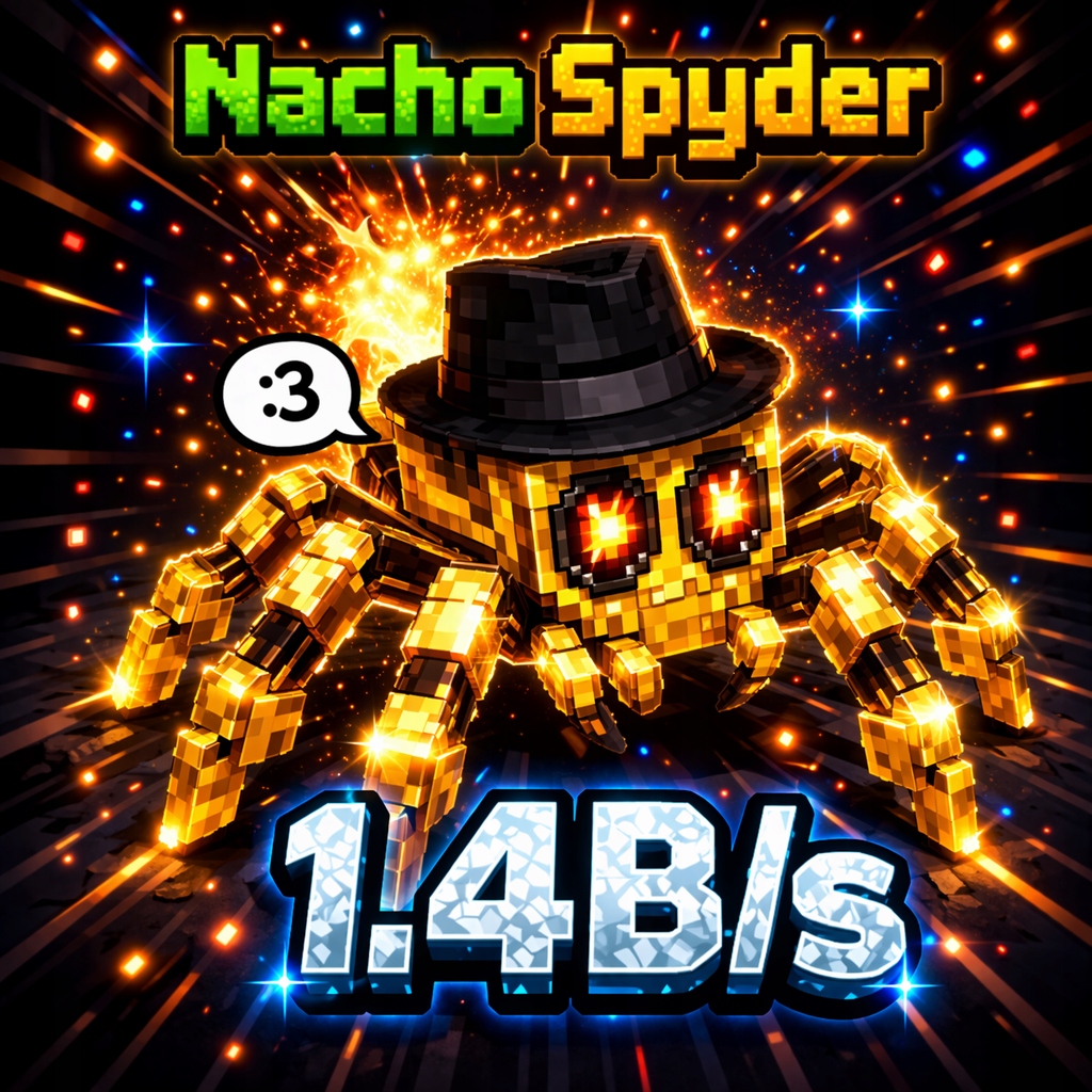 Nacho Spyder | 1.4B/s | Steal A Brainrot | Secret | Roblox