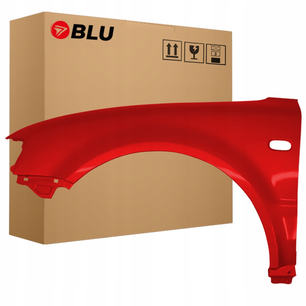 Blu Blatník Vw Passat B5 LY3D levý červený 96-00 přední