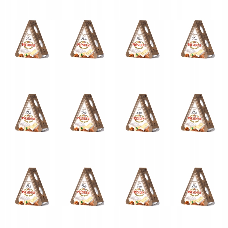 Brie President Orzech 125g X12