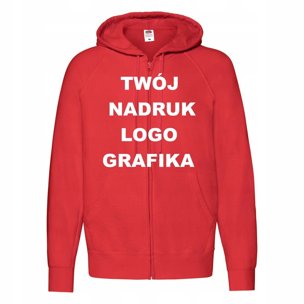 

Bluza z Własnym Nadrukiem napisem [40] S 173cm